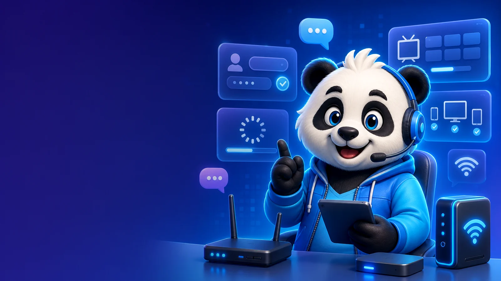 IPandaTV panda helps with IPTV issues and app errors